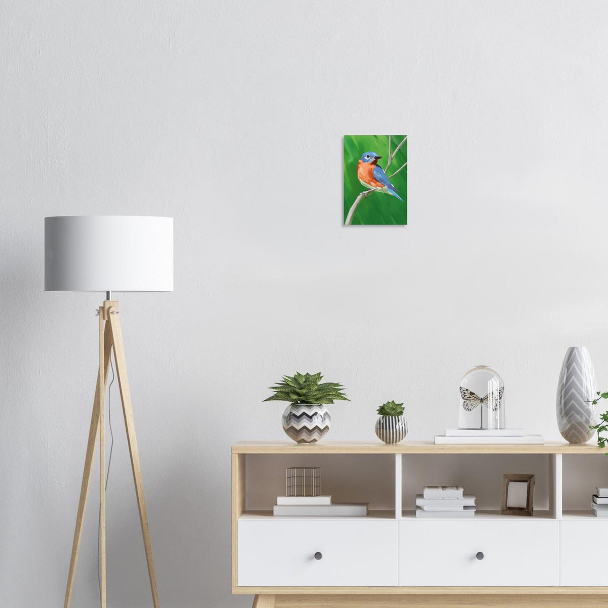 Eastern Bluebird - Artprint - Tobias Demuth Studio - Print Material
