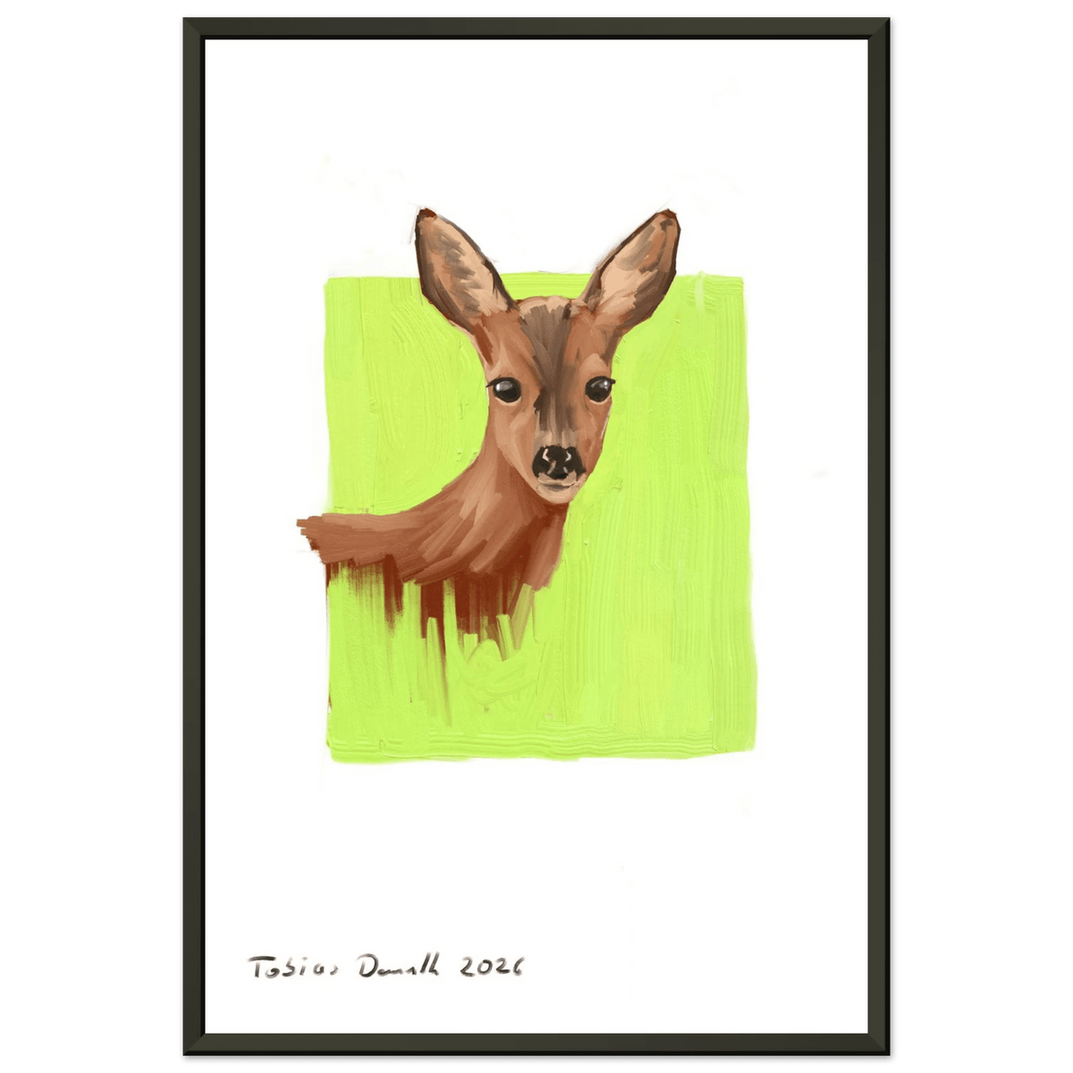 Reh - Kunstdruck - Tobias Demuth Studio - Print Material