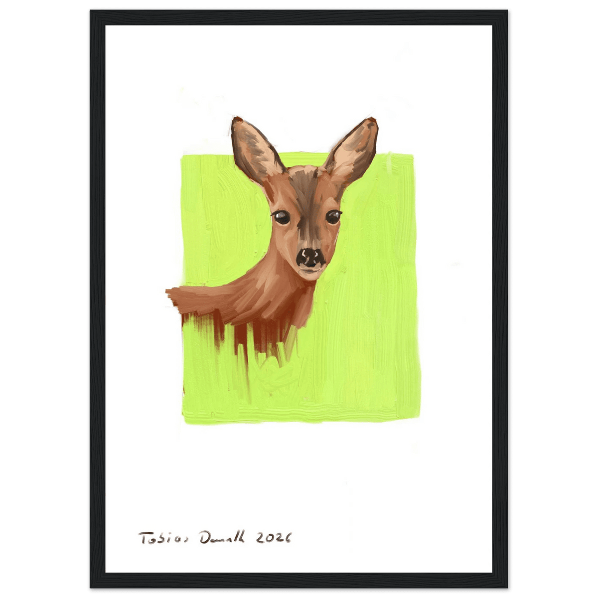 Reh - Kunstdruck - Tobias Demuth Studio - Print Material